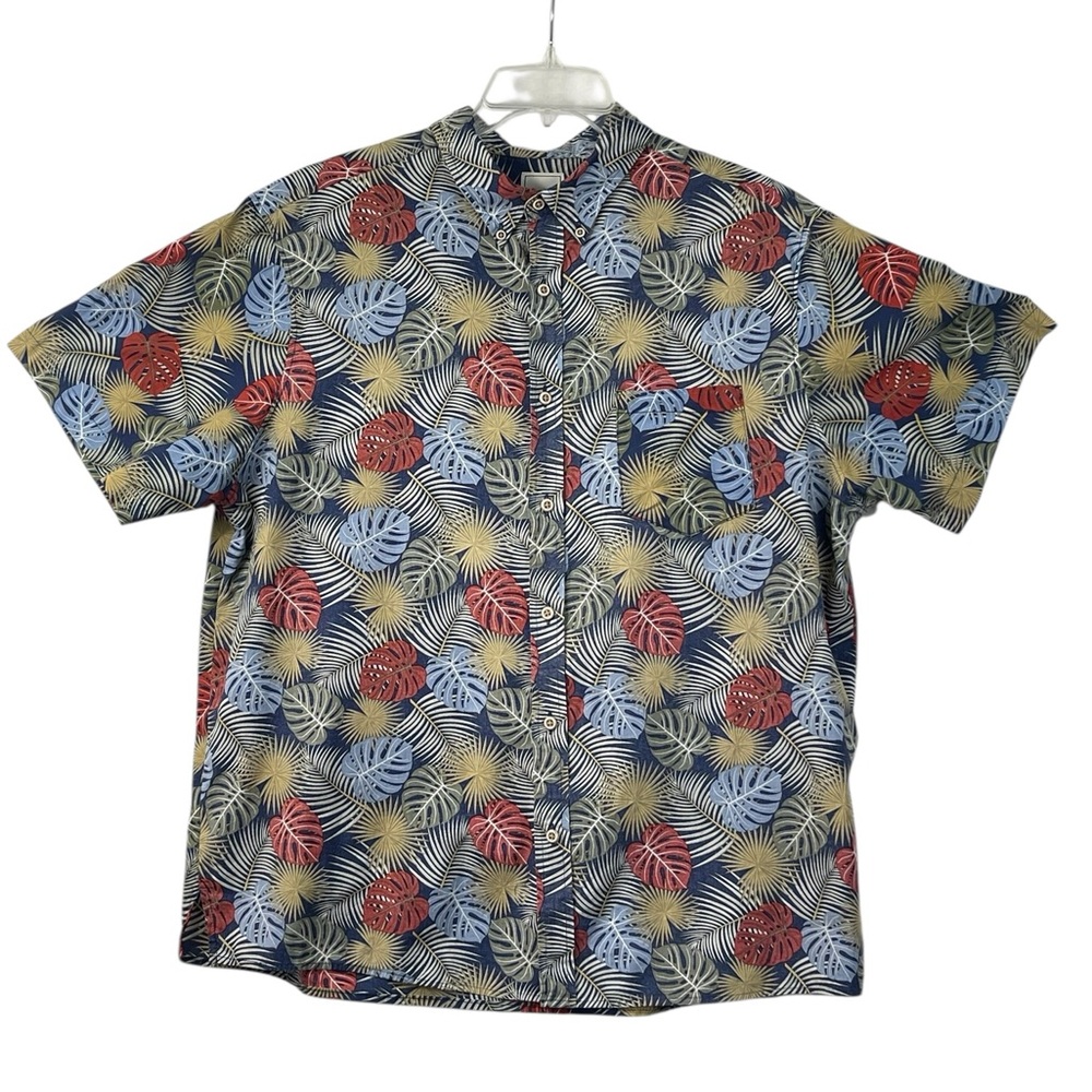 ROWM tropical/Hawaiian  short sleeve shirt. Size medium GUC